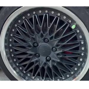 Bộ 20 Miếng Dán Phản Quang Màu Cầu Vồng Chống Thấm Nước Trang Trí Vành Bánh Xe - BIGBA