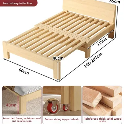 HUAYASEN | Extendable Sofa Bed Single Tatami
