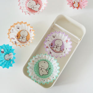 Microwaveable Cartoon Dog Pattern Bento Separation Cups