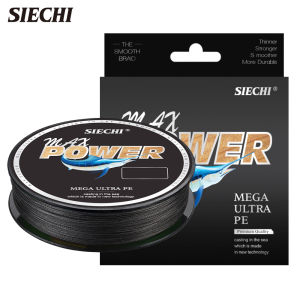SIECHI Brand X8 500M 150M 100M Thin and Strong 8 Strands Braid line Water based dyeing technology PE Saltwater Fishing Line