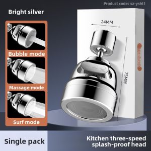 YEMO | Universal Kitchen Faucet Extender with Rotatable Nozzle and Water Pressure Booster