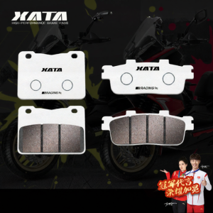 XATA | Carbon Copper Brake Pads for SYM Husky 300 ADV300 XS300T-5