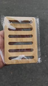 Bamboo Case Tray Wooden Prevent Mildew Drain Soap Box Natural Bamboo Tools Bath Soap Holder Container Bathroom Washroom Tools
