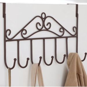 1Pcs Door Rear Hook Door Hanging Clothes Hanging Door RearRack Nail Free Clothes Hook