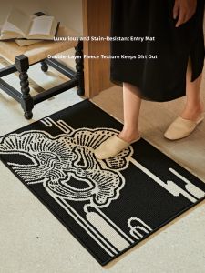 Vintage Style Luxury Non-slip Dirt-resistant Door Mat