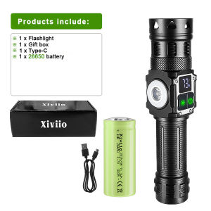 2026 1000W Powerful Flashlight Long Range 3500M with Side Light Strong Magnetic Rechargeable Torch for Camping Hunting Emergency