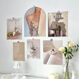 Ins Style Wall Decorative Cards Photography Background Stickers Nordic Country Single Page Festive Universal Photo Props