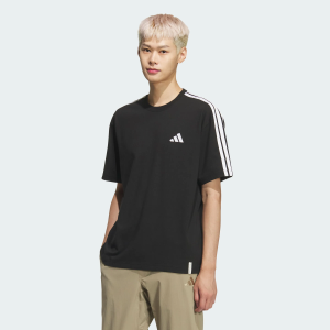 adidas | Áo Thun Mùa Hè Phong Cách Băng Cotton
