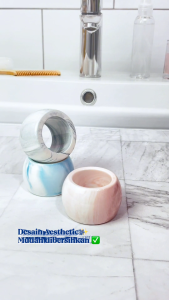 TerraTure Tempat Sikat Gigi Elektrik Porselen Toothbrush Holder Sikat Gigi Dudukan Gantungan Sikat Gigi Electric