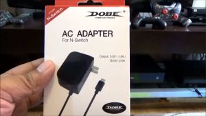 Dobe Switch AC Adapter (สายชาร์จ Nintendo Switch เสียบ Dock ได้)(ที่ชาร์จ Switch)(ที่ชาร์จสวิต)(หม้อแปลง Switch)(หม้อแปลง Nintendo Switch)