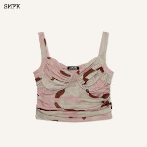 SMFK | Desert Camouflage Bridal Vest Summer Thin Mesh Halter with Underwire