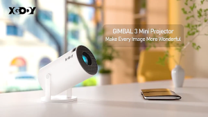 XGODY Gimbal 3 Smart Proyektor LCD Android 14 - 720P - Auto Keystone - Netflix - YouTube - 220 ANSI