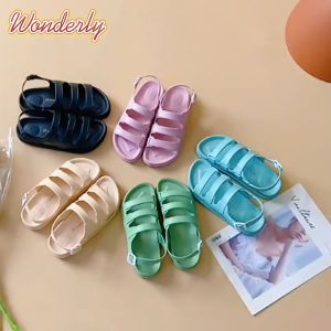 1962-WL2 [WODERLY] Sepatu Sendal Selop Karet Jelly Wanita Wonderly Sandal Slop Jelly Cewek