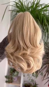 Claw Clip On Ponytails Extension Wavy Ponytails Hair 14/20Inches Synthetic Blonde Hair Natural Extension Hair Clip For Women
