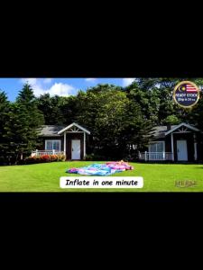 Waterpark Slide Play Center Playground Toy Children Swimming Pool Sprinklers & Water Slides Gelongsor Air Kolam Renang Mainan Budak 72044 火烈鸟乐园水池