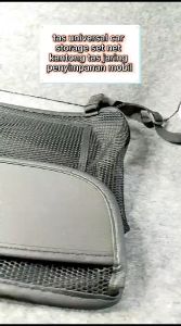 Tas Storage Mobil: Organizer Set Net Kantong Tas Jaring Penyimpan Mobil Tas Serbaguna
