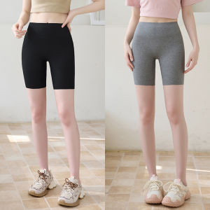 Miiow | Cat Woman Three-quarter Safety Pants Womens Thin Underwear High-waist Butt-lifting Seamless Base Layer Pants Summer 2025