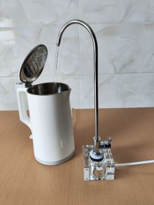 Crystal Base Bathroom Faucet Display Stand Water Purifier Installation Bracket Non-Drilling Fixed Support Home Decor Hardware