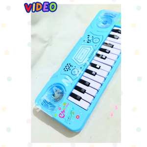 MwnToys Mainan Electronic Piano Musik Lampu Nada IU17