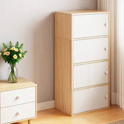 HUDU | Lockable Storage Cabinet Modern Simple Style