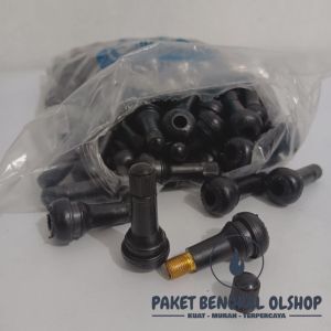 [20/100 Pcs] PENTIL TUBELESS KARET PANJANG TR 413 TR413 TUBLES MOTOR MOBIL