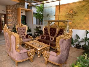 Set Sofa mewah  bellagio kursi kayu jati jepara