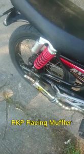 Knalpot racing RCB telo cobra stainless steel for Yamaha RX-King / RX King