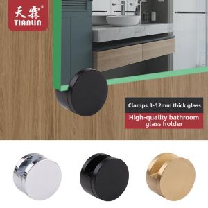 Bathroom Mirror Fixing Clip No Drilling