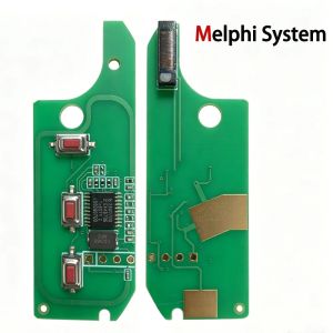 SUPERKEY Flip Remote Car Key PCB With ID46 Chip 433MHZ Marelli / Delphi For Fiat Grande Punto Doblo 500 500L Bravo Ducato Qubo