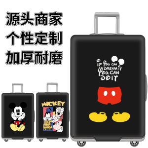 Elastic Mickey Cartoon Luggage Cover Travel Tour Carry-On Suitcase Protection Dust Bag for Suitcase And Pullman Bag