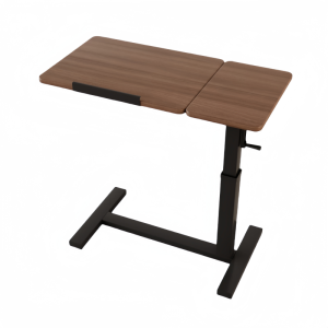 โต๊ะข้างเตียงพับได้ โต๊ะทานอาหารในห้องนั่งเล่น โต๊ะข้างโซฟา โต๊ะทำงานขนาดเล็ก โต๊ะนอน สไตล์โมเดิร์น เรียบง่าย โต๊ะพับได้ ความสูงปรับได้