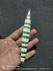 metaljig / metal jig blank dan full gekito jig killer 100g 150g