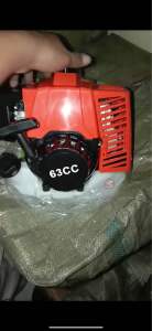 63cc 2 Stroke Engine 3HP Gasoline Engine Motor with Single-Cylinder Air-Cooled System 2.2kw 8500r/Min for grass cutter stand up and chinaped
