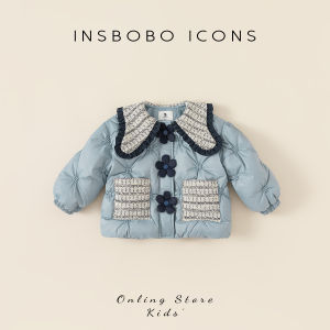 insbobo | Áo Khoác Bông Cho Bé Gái Mùa Đông