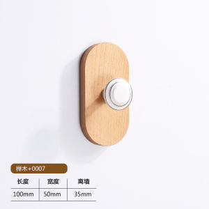 New Chinese Style Entrance Wall Mounted Real Wood Clothes Hook for Coats And Clothes No Drilling Required Door Back Hooks