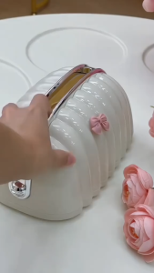 Trendy Pumpkin Shaped Spring Tissue Box Creative Removable Paper Holder ABS Napkin Box Office Living Room