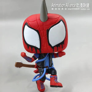 Spiderman Punk Funko Pop Model Đồ Chơi Sưu Tập Phong Cách Đường Phố Đồ Chơi Có Sẵn Hàng Hóa Rời Trung Quốc Đại Lục