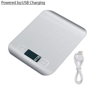 10/5Kg Kitchen Digital Scale Electronic Smart Balance LCD Mini Precision Weight Scales For Coffee Food Cooking