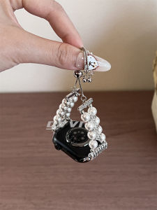 Premium Crystal and Pearl Bracelet Watch Band