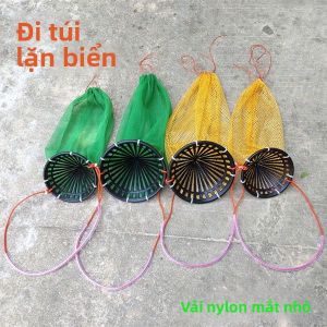 Túi Lưới Câu Cá Chống Trượt Khi Lặn Túi Lưới Câu Cá Ngoài Trời Chống Trượt Khi Đi Biển Vỏ Đựng Cá Túi Lưới Bằng Thép Không Gỉ