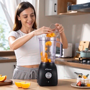 PowerPac High Power Blender 3 IN 1 Multi-functional Blender with Dry Mill Mincer Filter (PPBL200A)