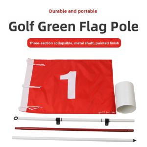 Dominant | Upgraded Golf Three-Section Flag Pin Set