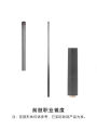 David Loman Sợi Carbon Đen Tech Bể Cue Dành Cho Bàn Đánh Mỹ 1/2 Chia Cấu Trúc Câu Lạc Bộ Đỉnh Thời Kick-off. 