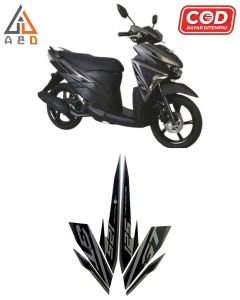 Striping Stiker Lis Les Motor Yamaha Soul GT 125 2016 Standar Full Set