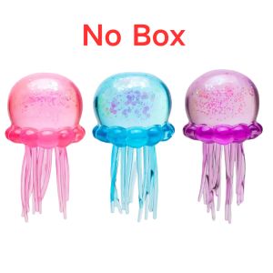 Needoh Fuzz Ball Jellyfish Squishy Blind Box Random Color Soft Stress Relief Toy Cute Relaxing Squeeze Sensory Toy
