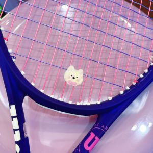 Cute Cartoon Tennis Ball Button Shock Absorber Granules