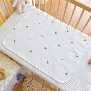 Anyoubi | Cotton Waterproof Breathable Washable Baby Mattress Pad Large