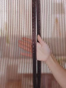 TOAO Magnetic Door Screen Simple Anti Mosquito Screen Mesh Door Curtain DIY Door Net Household Magnetic Door Net