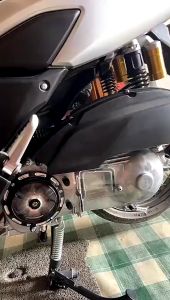 Cover Spinner Puli Kipas Yamaha NMAX / Aerox Mika Akrilik CVT Spiner Pnp NMAX old/ New Aerox Lexi