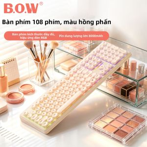 B.O.W | Bàn Phím Bluetooth Ba Chế Độ RGB